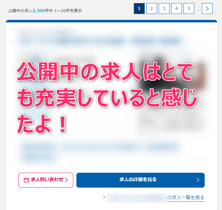 マイナビエージェントの社内seの求人数はとても充実していると感じたよ